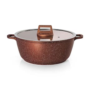 Caçarola 24cm Antiaderente Cobre Graniflon Moda do Chef