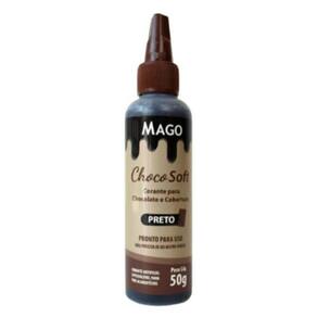 Corante Para Chocolates e Cobertura Choco Soft Mago 50g Preto