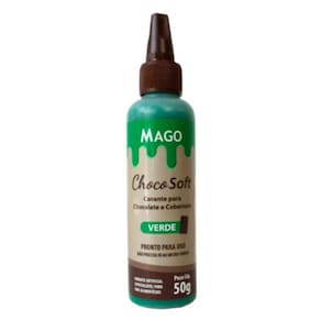 Corante Para Chocolates e Cobertura Choco Soft Mago 50g Verde