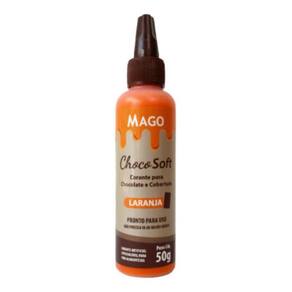 Corante Para Chocolates e Cobertura Choco Soft Mago 50g Laranja