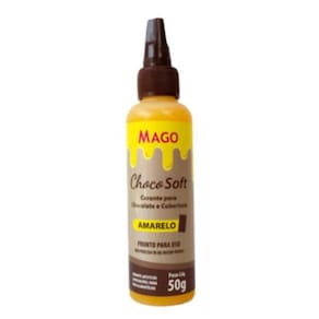 Corante Para Chocolates e Cobertura Choco Soft Mago 50g Amarelo