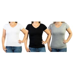 Blusa Manga Curta ONG Kit com 3 peças MC01