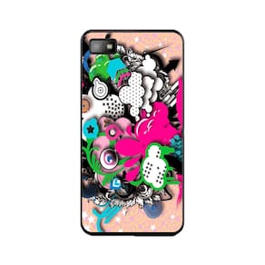 Capa Adesivo Skin104 Verso Para Blackberry Z10
