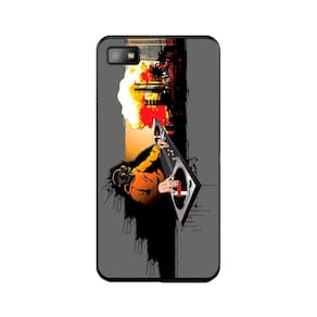 Capa Adesivo Skin264 Verso Para Blackberry Z10