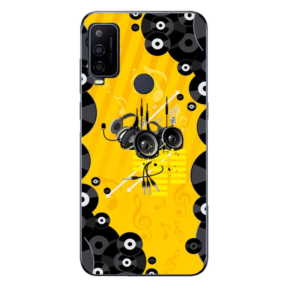 Capa Adesivo Skin354 Verso Para TCL 103