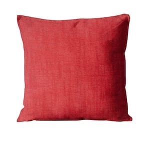 Capa P/ Almofada Lisa 43x43cm - Capm72 - Vermelho