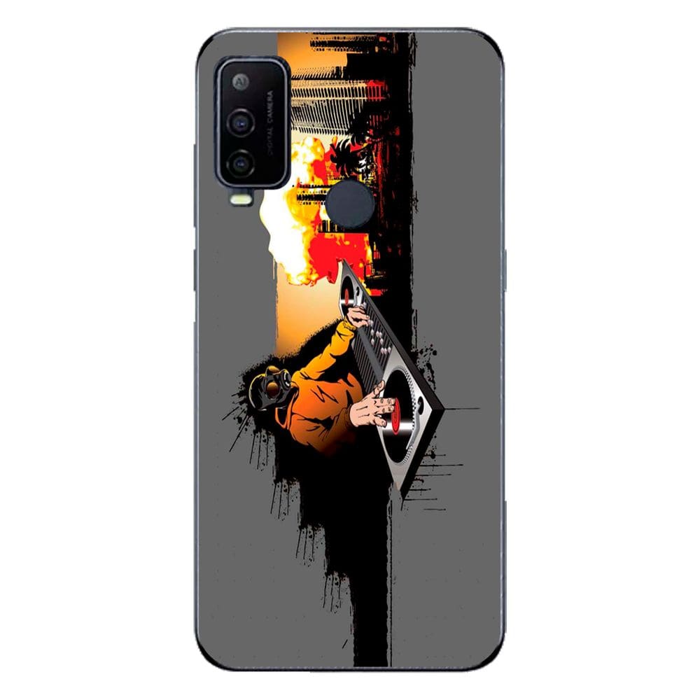 Capa Adesivo Skin264 Verso Para TCL 103