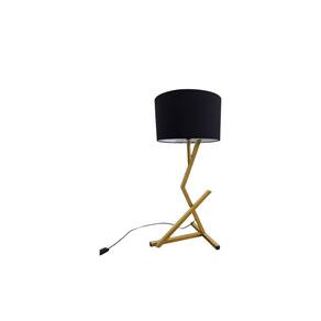 Luminária de mesa quarto sala Escritório dourado Bali