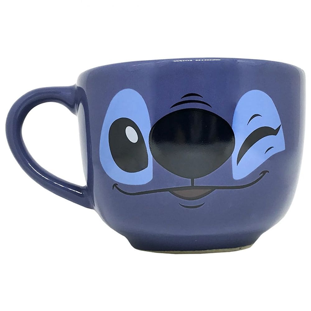 Caneca Sopa 500Ml - Stitch Oh Yeah Whatever