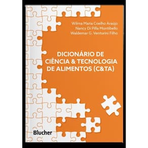Dicionário De Ciência & Tecnologia De Alimentos (C&Ta)