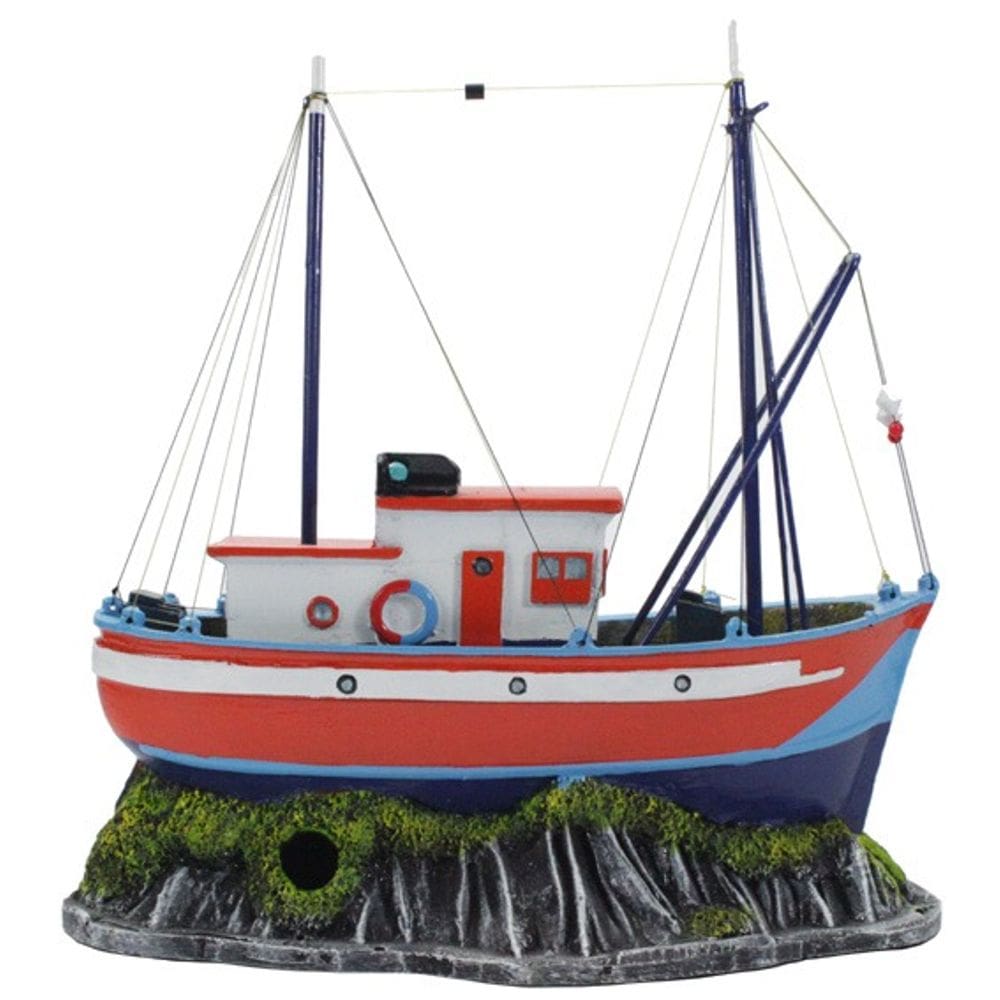 Enfeite Para Aquário - Barco Turismo B30