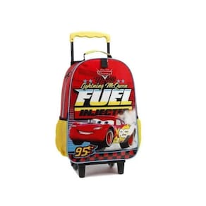 Mochila De Rodinha Carros Mcqueen Disney
