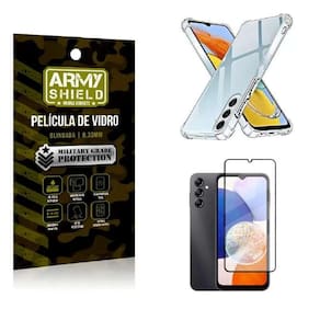 Capa Anti Shock Samsung M54 5G 6.7 + Película De Vidro 3D