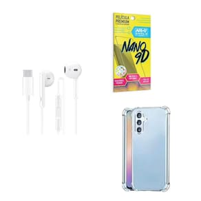 Capinha Samsung A34 + Fone De Ouvido Tipo C + Película 9D