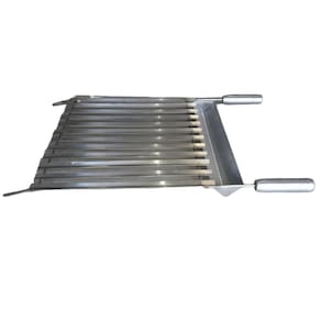 Grelha de inox argentina 45X40CM - ARTEINOXX