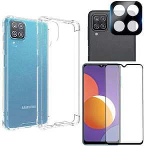 Capinha + Película 3D + Película De Câmera Samsung M12