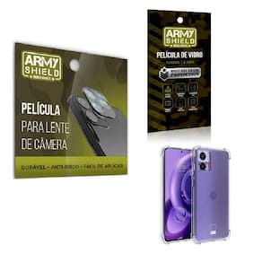 Película De Câmera E Tela Moto Edge 30 Neo E Capa Anti Shock