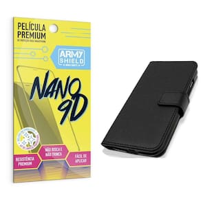 Capa Flip Carteira Samsung G52/82 + Película 9D - Armyshield