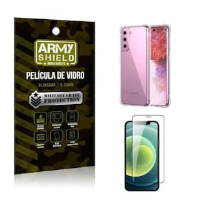 Capinha Samsung S23 Plus Anti Shock + Película De Vidro 3D