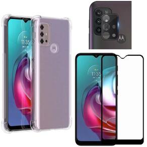 Capinha + Película 3D + Película De Câmera Moto G30
