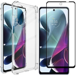 Capa Capinha Moto G200 5G + Película De Vidro 3D Blindada