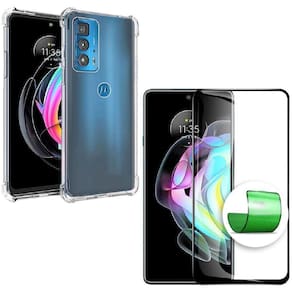 Capa Capinha + Película 9D Cerâmica Edge 20 Pro