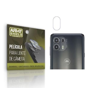 Película De Câmera Moto Edge 20 Lite Anti Risco - Armyshield