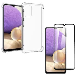 Capa Capinha Samsung A32 5G + Película De Vidro 3D Blindada