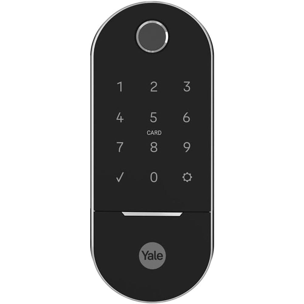 Fechadura Digital Lia Preto Cromado | Yale
