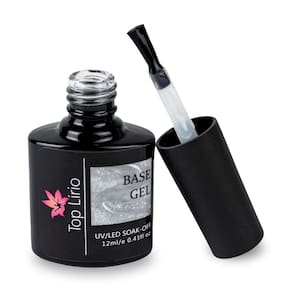 Base Gel Top Lírio UV LED Soak-Off 12ml Unhas Gel Acrigel