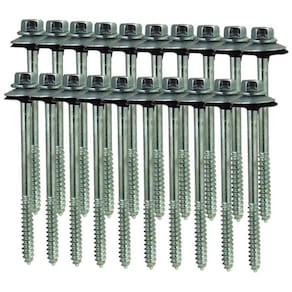 Kit 20 Parafuso Para Telha Com Arruelas 5/16``X85 Mm