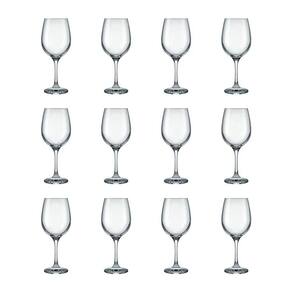 Jogo 12 Taças Champagne Cristal Barone 490ml - Nadir