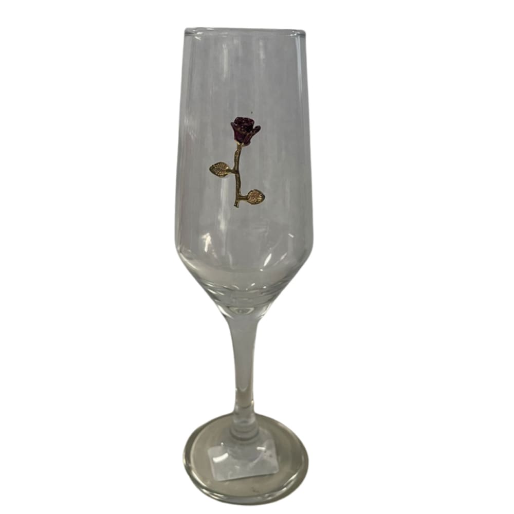 Taça Maria Mulambo Rosa Roxa Champagne Cristal Buffet 186 ml