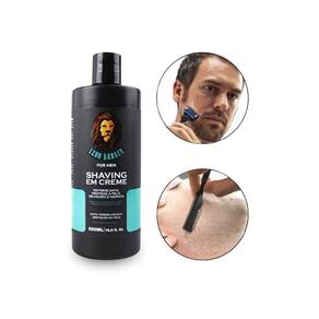 Shaving Cream Creme Para Barbear Refrescante Aplicação 500ml