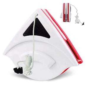 Limpa Vidro Magnetico Janela Limpador Espelho Vidraça Porcelana Ima Potente Dupla Face Dois Lados Rodo Limpeza Faxina Casa Resistente Antiqueda