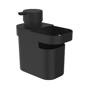 Dispenser p/ Detergente Organizador 650ml Trium Preto - OU