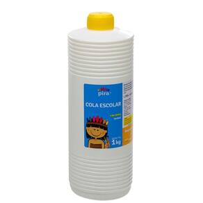 Cola Branca Líquida Escolar Piratininga 1kg