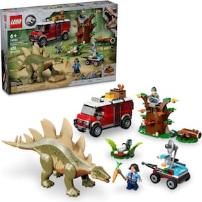 76965 - LEGO® Jurassic World - Missões de Dinossauros: Descoberta do Estegossaur