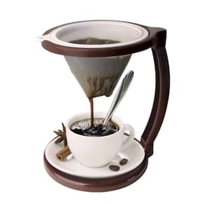 Conjunto Prático de Café com Suporte e Coador Injetemp (Porta Filtro 100)