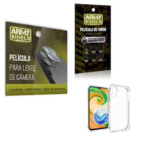 Película De Câmera E Tela Samsung A14 E Capinha Anti Shock