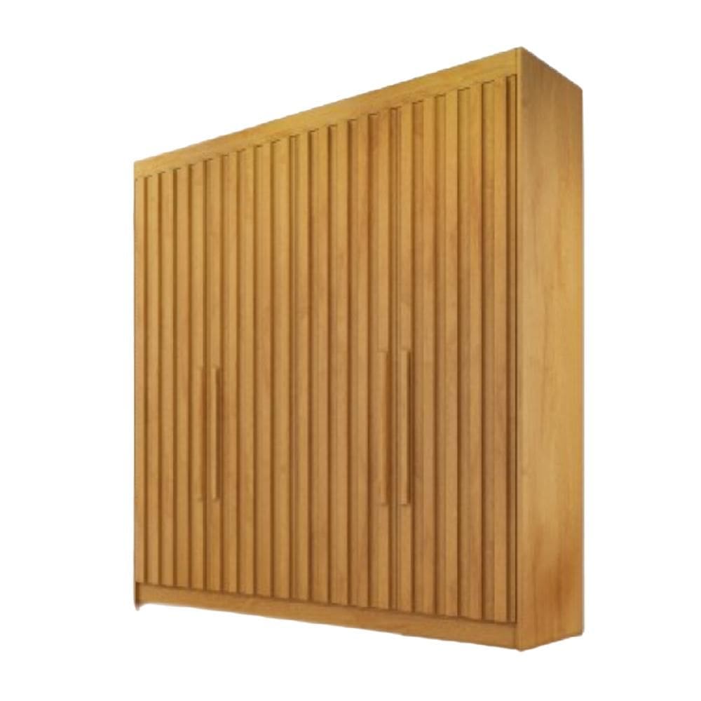 Guarda Roupa 4 Portas Potente com Espelho MDF - Móveis Europa