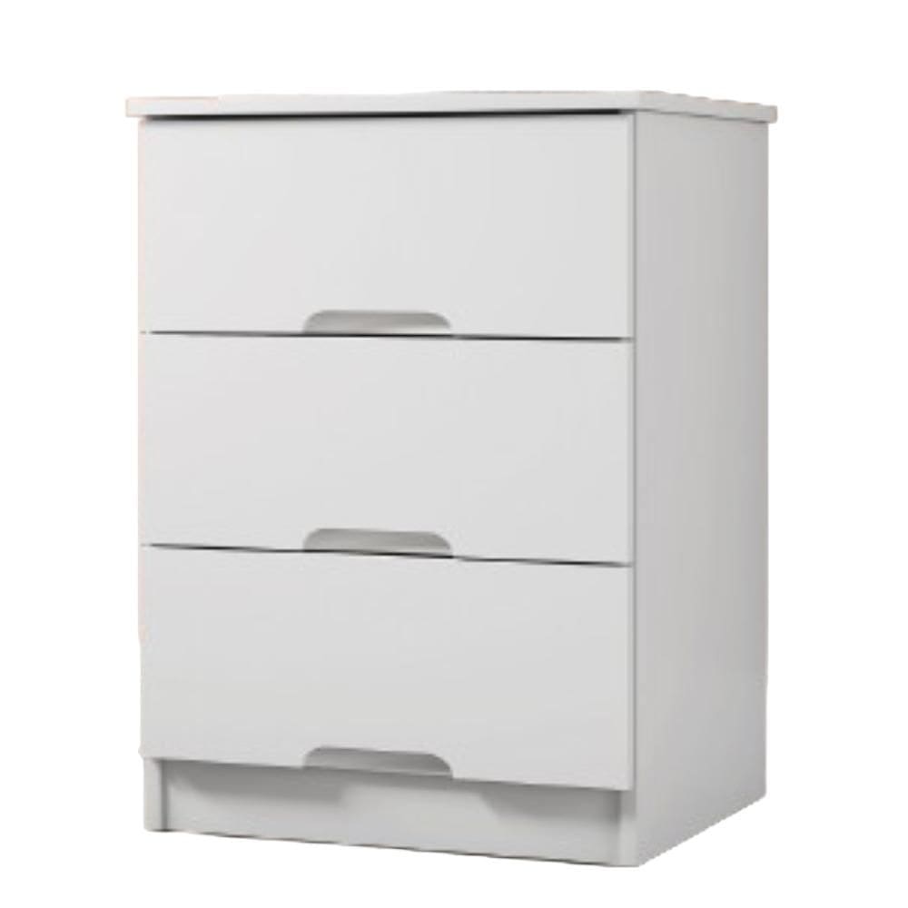 Mesa De Cabeceira 3 Gavetas Londres - Móveis Europa