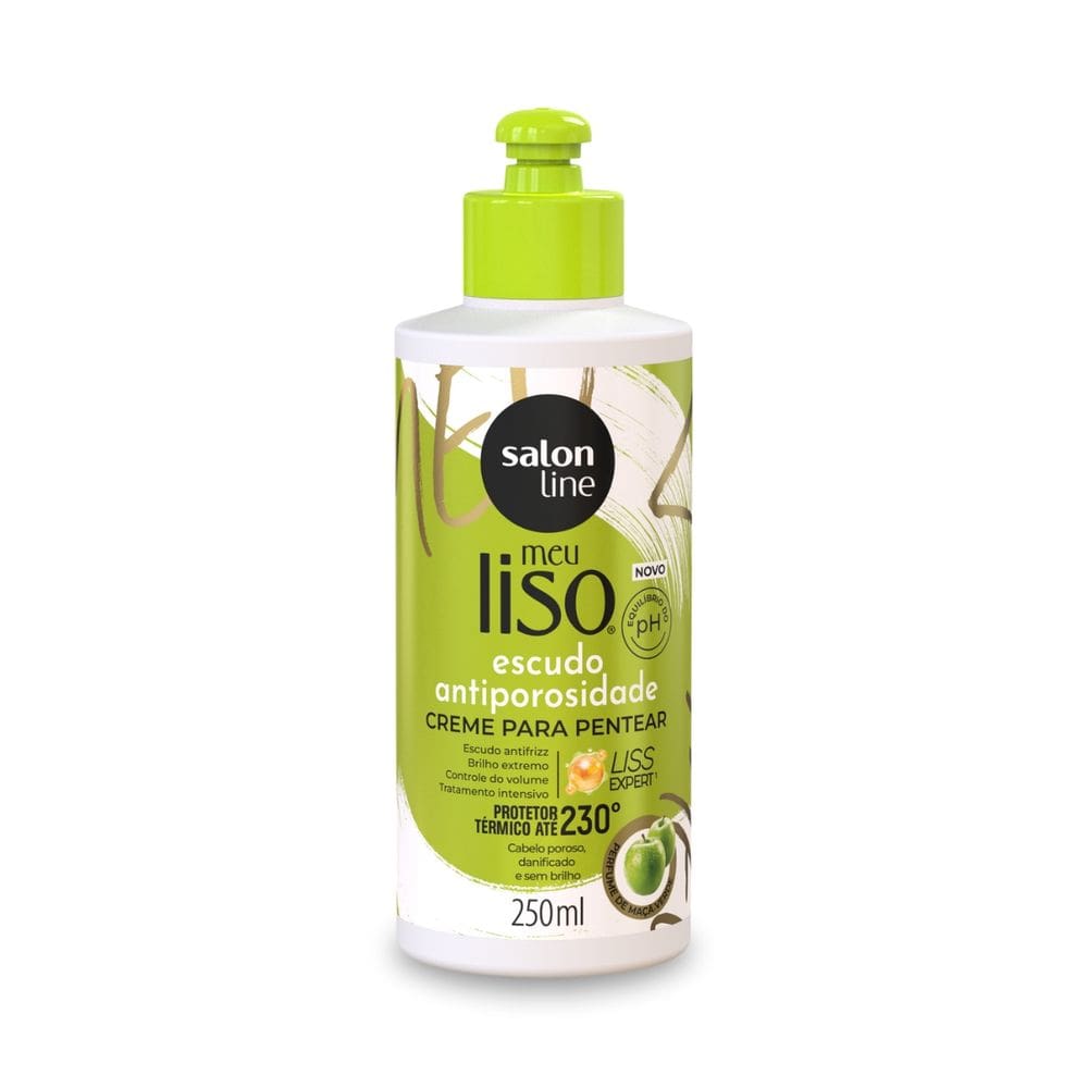 Creme P/ Pentear Meu Liso Proteção Térmica 250ml Salon Line