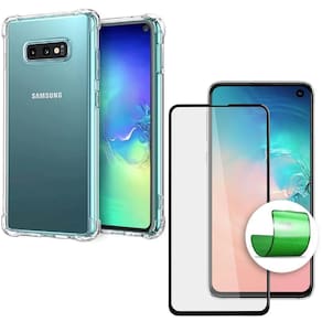 Capa Capinha + Película 9D Cerâmica Samsung S10E