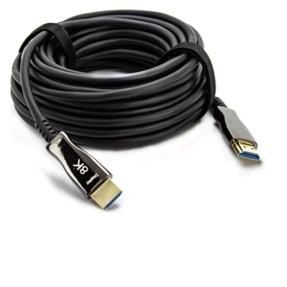Cabo Hdmi 2.1 8K Fibra 20 Metros