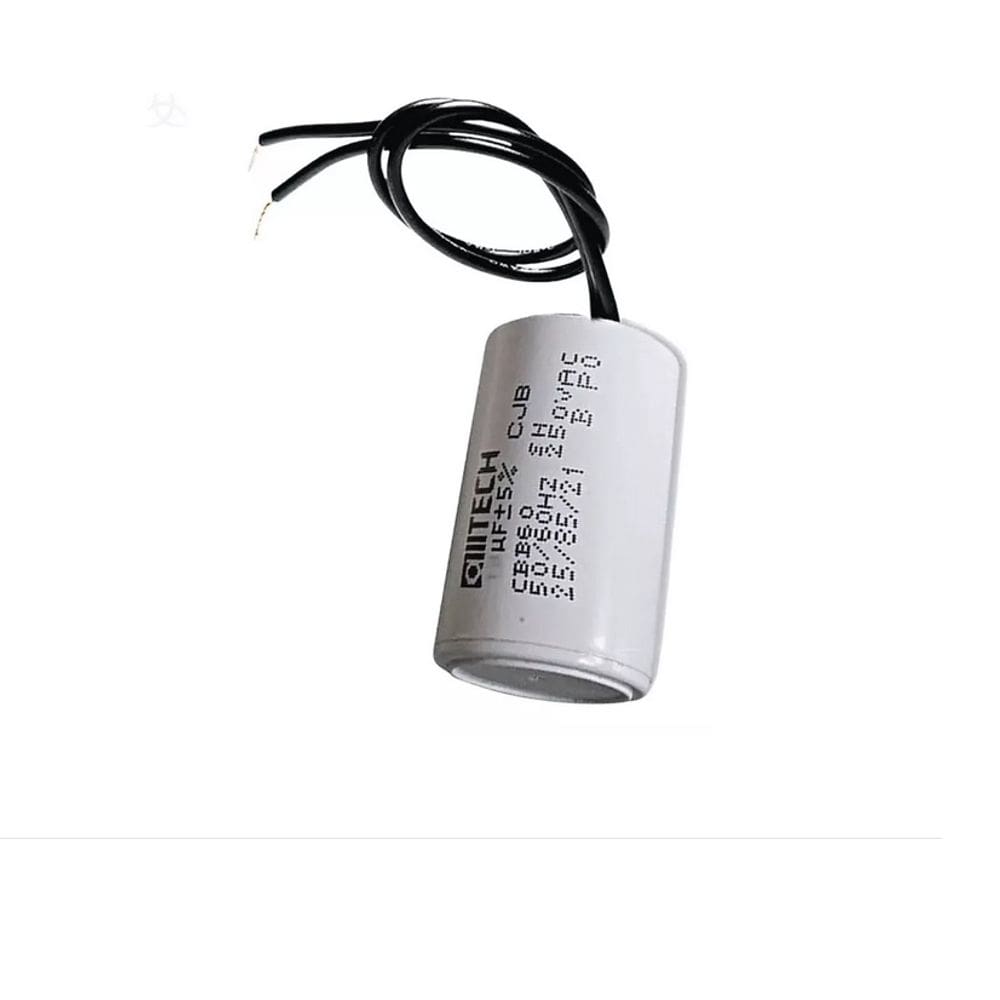 CAPACITOR DE PARTIDA ACV 2 FIOS 3uF X 250V - KIT 06 PÇS