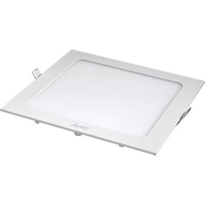 Luminária Quadrada Embutir 12W 960Lm Bivolt 4000K 17X17Cm
