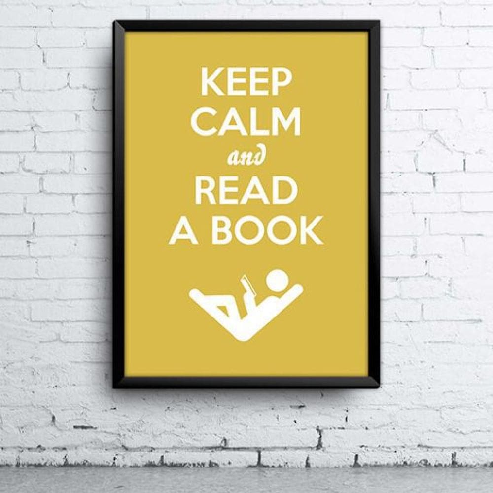 Quadro Keep Calm 15 A4