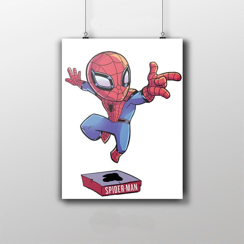 Placa Decorativa Homem Aranha Infantil
