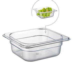 Cuba Gastronomica Sem Tampa Gn Buffet Acrilico 1/4 100mm
